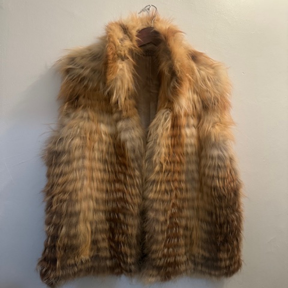 Women's Fox  Vest in Brown